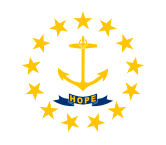 Flag of Rhode Island